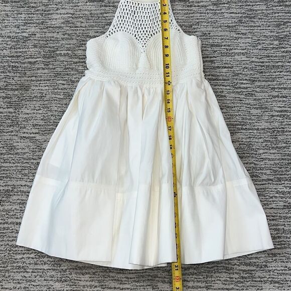 NWT A.L.C. Salines Dress White Size 6 - Picture 9 of 15
